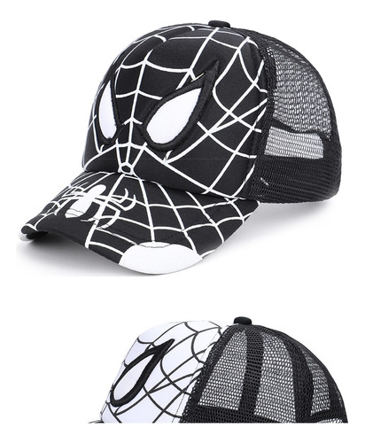 Gorro De Sol Infantil Con Visera Miles Morales Spiderman 