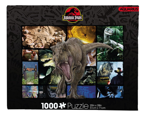 Aquarius Jurassic World Collage Puzzle (rompecabezas De 1000