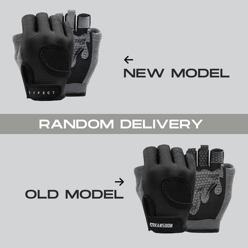 Lifect - Guantes De Entrenamiento Transpirables Esenciales,