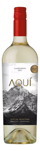 Vino Aquí Chardonnay Bodega Antigal 750ml Local