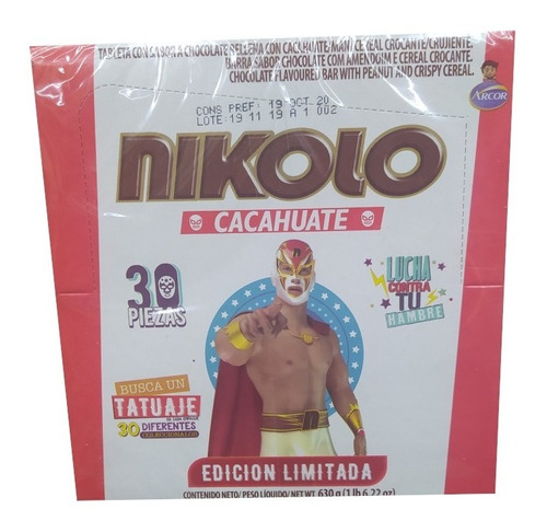 Chocolate Nikolo Paquete