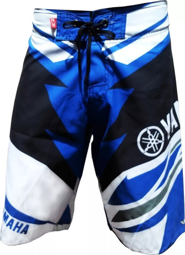 Short Baño Bermuda Malla Yamaha  Verano 2024 Plan Fasmotos