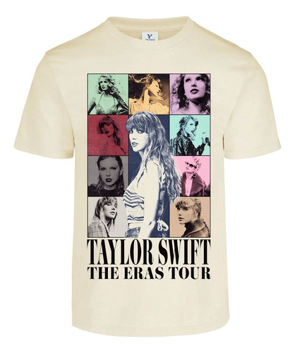 Playera Taylor Swift The Eras Tour Fechas En Espalda Ver2