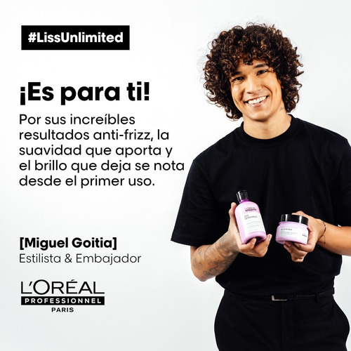 Sérum Anti-frizz Cabello Liso Liss Unlimited 125ml L'oréal