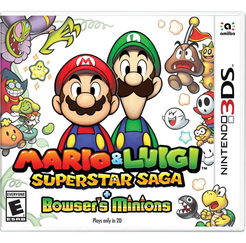 Mario And Luigi Superstar Saga + Bowsers Minions 3ds 