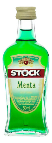 Mini Licor Menta Stock 50ml