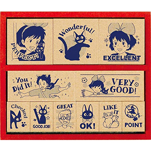 Sdh-118 Kiki's Delivery Service Stamp, English Wood, Re...