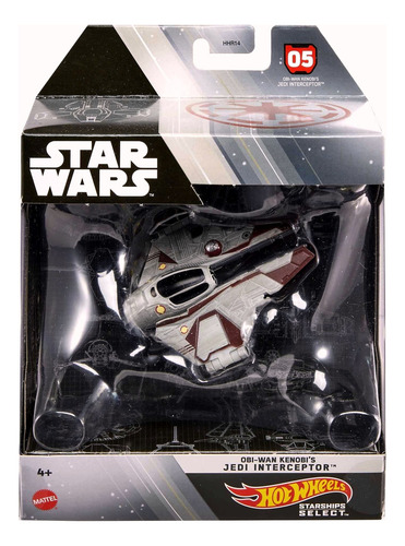 Hot Wheels Star Wars Obi-wan Jedi Interceptor Starships