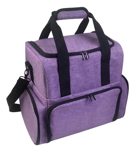 Bolsa De Almacenamiento De Esmalte De Uñas De Doble Capa