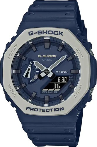 Reloj Casio G-shock Original Ga-2110et-2a Original Color de la correa Azul marino