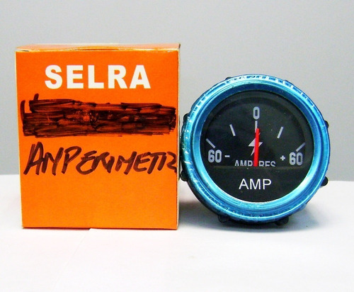 Reloj Amperimetro Universal Marca Selra Faria 