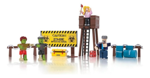 Roblox Set De 6 Figuras Tower Defense Incluye Codigo Digital