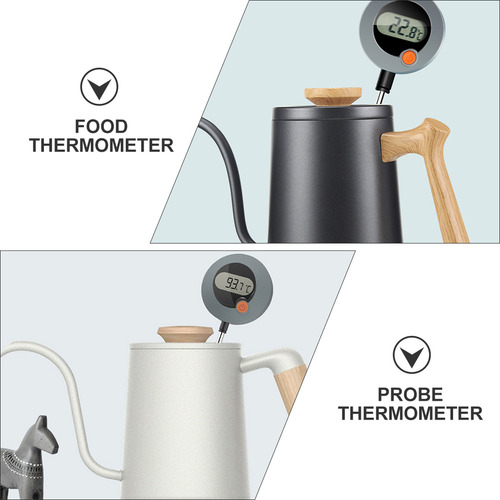 Termómetro Digital Para Alimentos Con Diseño De Sonda, Cocin