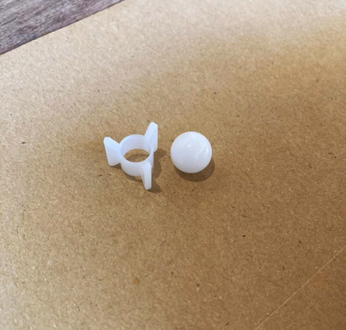 Válvula Antiretorno Cerveza Para Conector Bolita + Reja