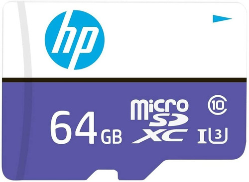 Imagen 1 de 4 de Hp Memoria Micro Sd 64gb Clase 10 Uhs 3 Mx330 4k Ultra Hd