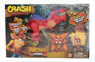 Diorama Crash Bandicoot - Set Dino Dash + Crash Y Coco 2.5