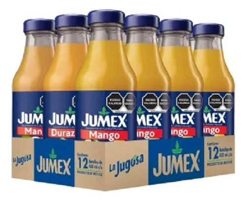 Bebida Jumex Sabores Surtidos 12 Pzas De 450 Ml