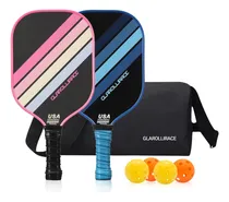 Comprar Juego De Raquetas Usapa, 4 Palas Fibra Vidrio Y 4 Pelotas