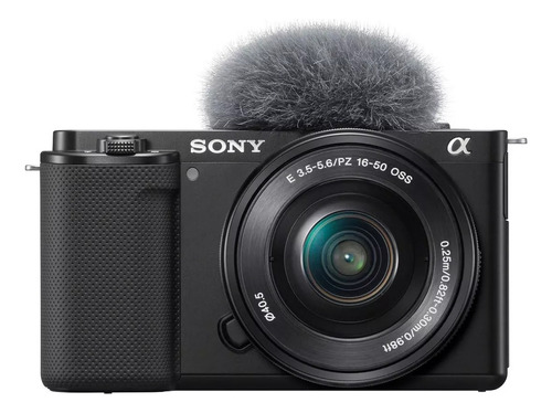  Sony Alpha Kit Zv-e10 + Lente 16-50mm F/3.5-5.6 Oss - Nfe