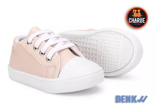 ZAPATILLAS PARA BEBES Y NIÑOS BLANCA ECOCUERO