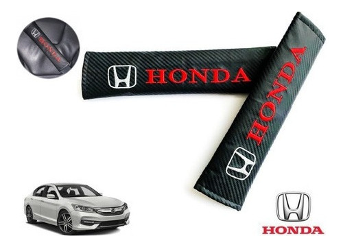 Par Almohadillas Cubre Cinturon Honda Accord Sedan 2.4l 2017