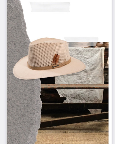 Sombrero Lagomarsino Australiano Algodon Ventilado Verano