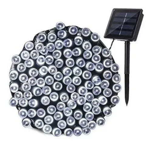 Luz Solar Navidad Guirnalda 20 Metros 200 Led 