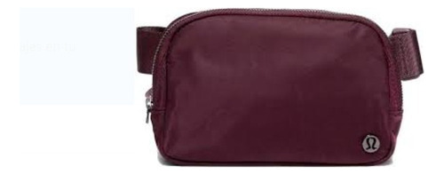 Bolsa Riñonera Lululemon Roja Merlot  De Cinturon 