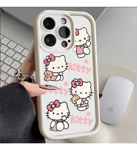 Funda Blanda Sanrio Hello Kitty For iPhone 15 16 13 12 14