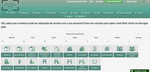 Sistema Erp Pdv Integrado Com Zé Delivery Nf Fiscal Nfce Sat