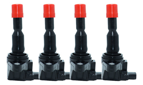 4 Bobinas De Ignição Fit 1.5 16v 2003 A 2008 30520pwc003