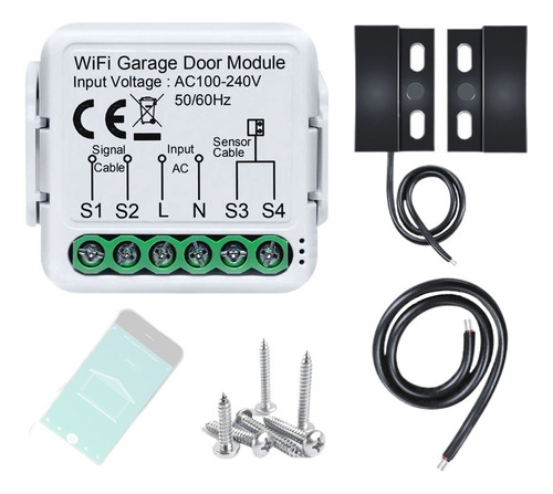 Controlador De Abre-puertas De Garaje Tuya Wifi De Forma Rem