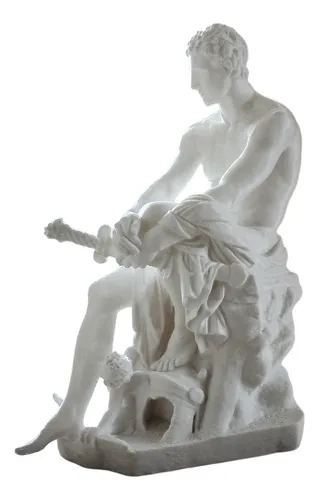 Estatua Ares De Ludovisi Clásico Griego Adorno Decoración 3d