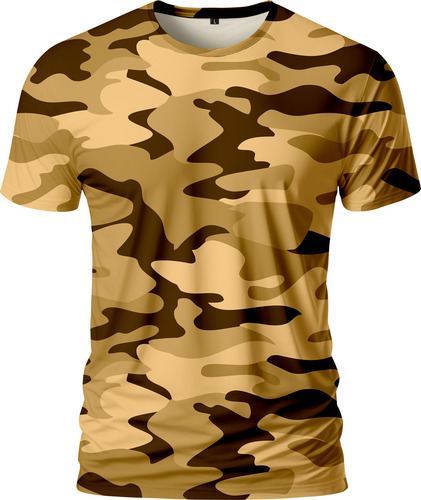 Remera Camuflada Arena Militar Tactica Arena