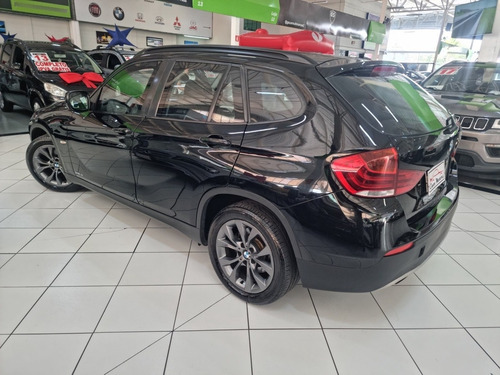 Imagem 2 de 8 de Bmw X1 2012 2.0 Sdrive 18i Top 2012 Bx Km Preta Nova Troco F