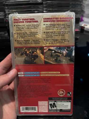 Army Of Two 40th Day Psp Nuevo (Usado)