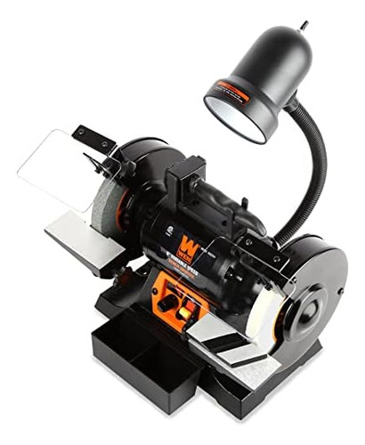 Wen Bg625v Amoladora De Banco De Velocidad Variable De 2,5 A