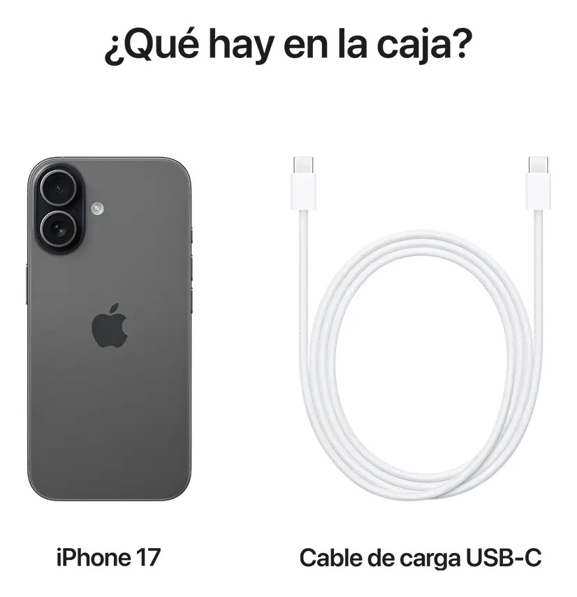 Apple iPhone 17 (512 GB) - Negro