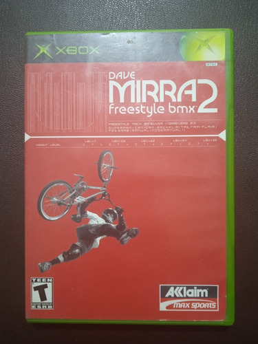 Dave Mirra Bmx Freestyle 2 - Xbox Clasico