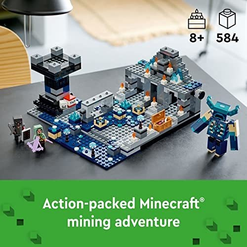Lego Minecraft The Deep Dark Battle 21246 Juego De Juguetes