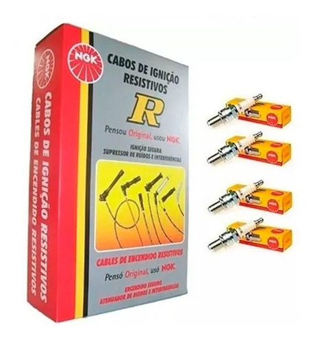 Kit Cables Y Bujias Ngk Suzuki Fun 1.4 8v