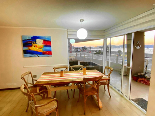 Venta Departamento Primera Linea La Serena, 5 Dorm Y 2 Estc.