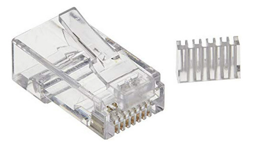 Conector Rj45 Cat 6 Para Cable Sólido - 50 Unidades.