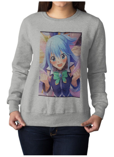 Sudadera Hermosa Aqua Anime Waifu