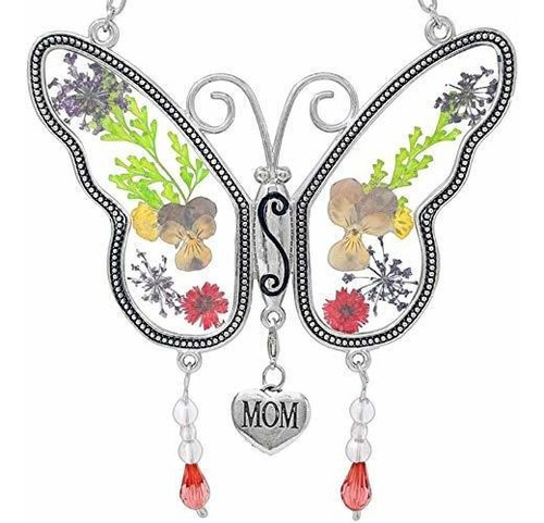 Banberry Diseños Mamá De La Mariposa Con Las Alas De La Madr