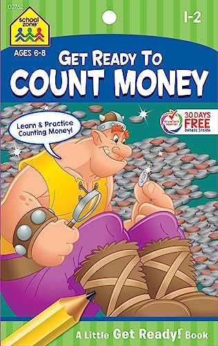 Book : School Zone - Count Money Workbook - Ages 6 To 8, 1s