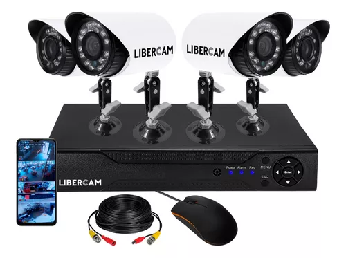 Kit Cámaras de seguridad CCTV Provision 1080p Full HD 4 cámaras y