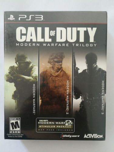 Call Of Duty Modern Warfare Trilogy Ps3 100% Nuevo Y Sellado