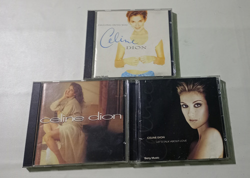 Céline Dion Lote X 3 Juntos (cds)