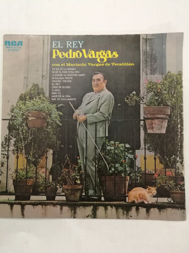 Vinilo De Pedro Vargas ( El Rey)